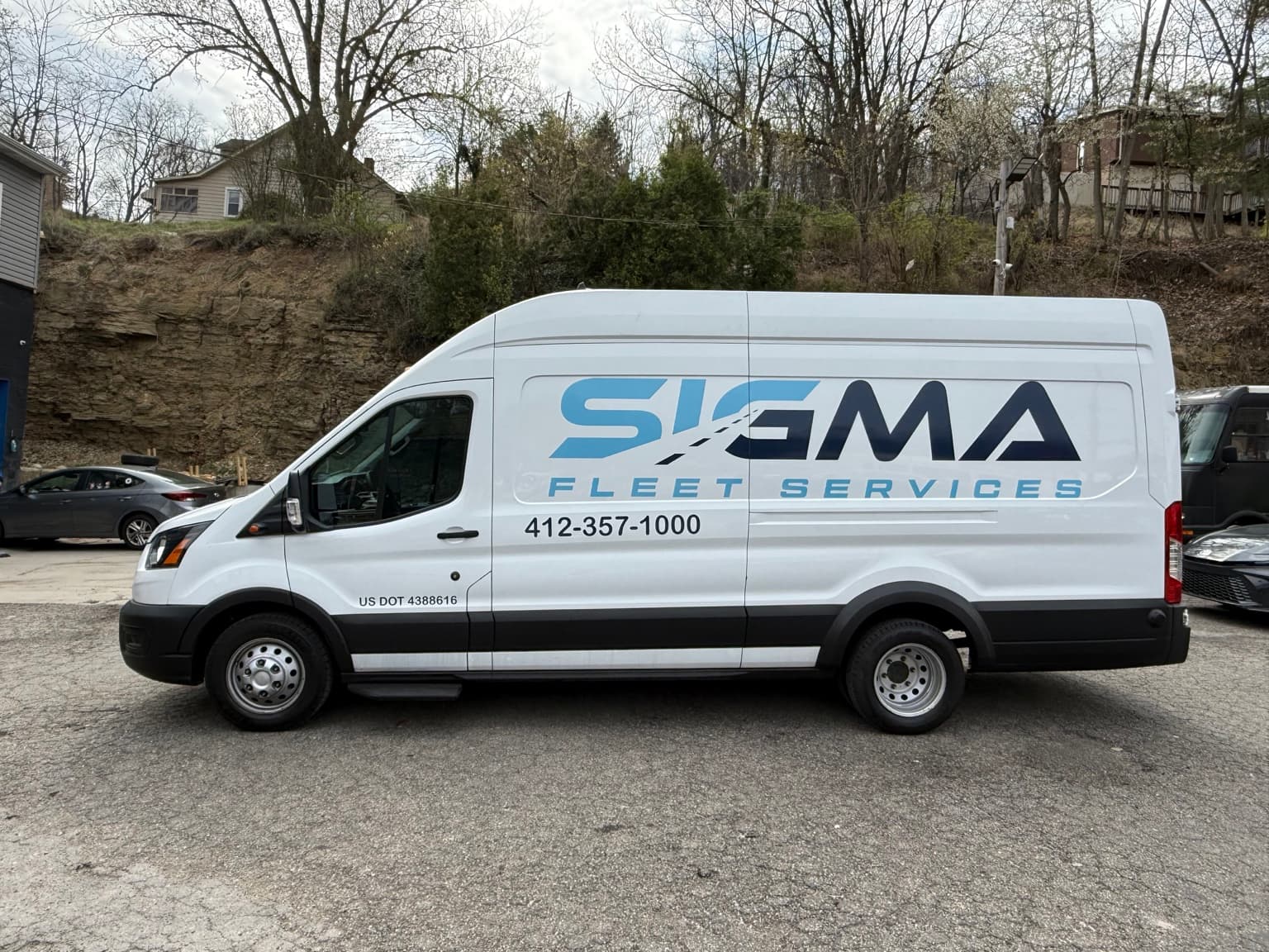 Sigma Fleet Services mobile service van